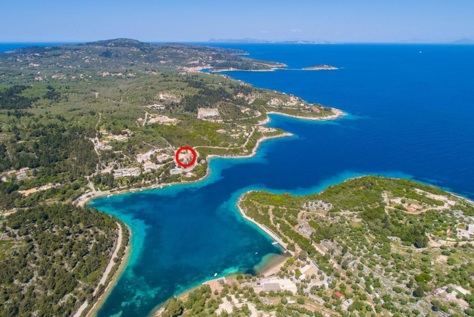 Dolphin Villa 1 Porto Ozias Exteriör bild